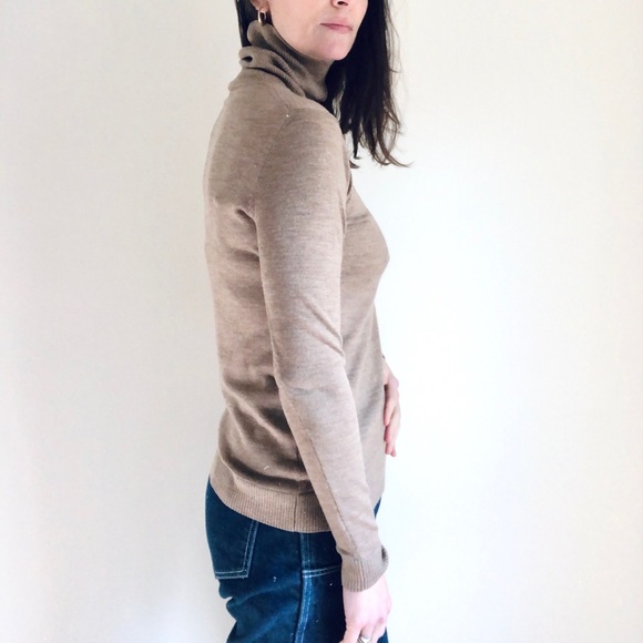 Merino wool Pendleton turtleneck sweater - Picture 4 of 9